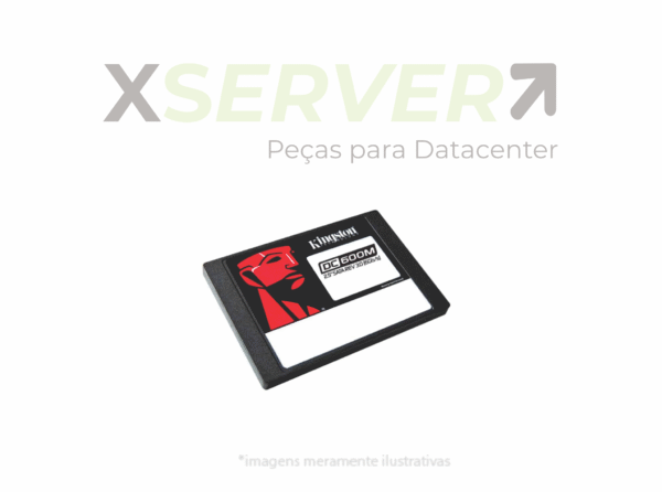 SEDC600M/960G SSD Kingston 960GB Data Center DC600M SATA3 2,5 Leitura 560MB/S Gravacao 530MB/S